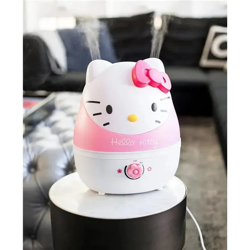 Crane - Adorables Ultrasonic Humidifiers, 1 Gallon Cool Mist Air Humidifier, Hello Kitty
