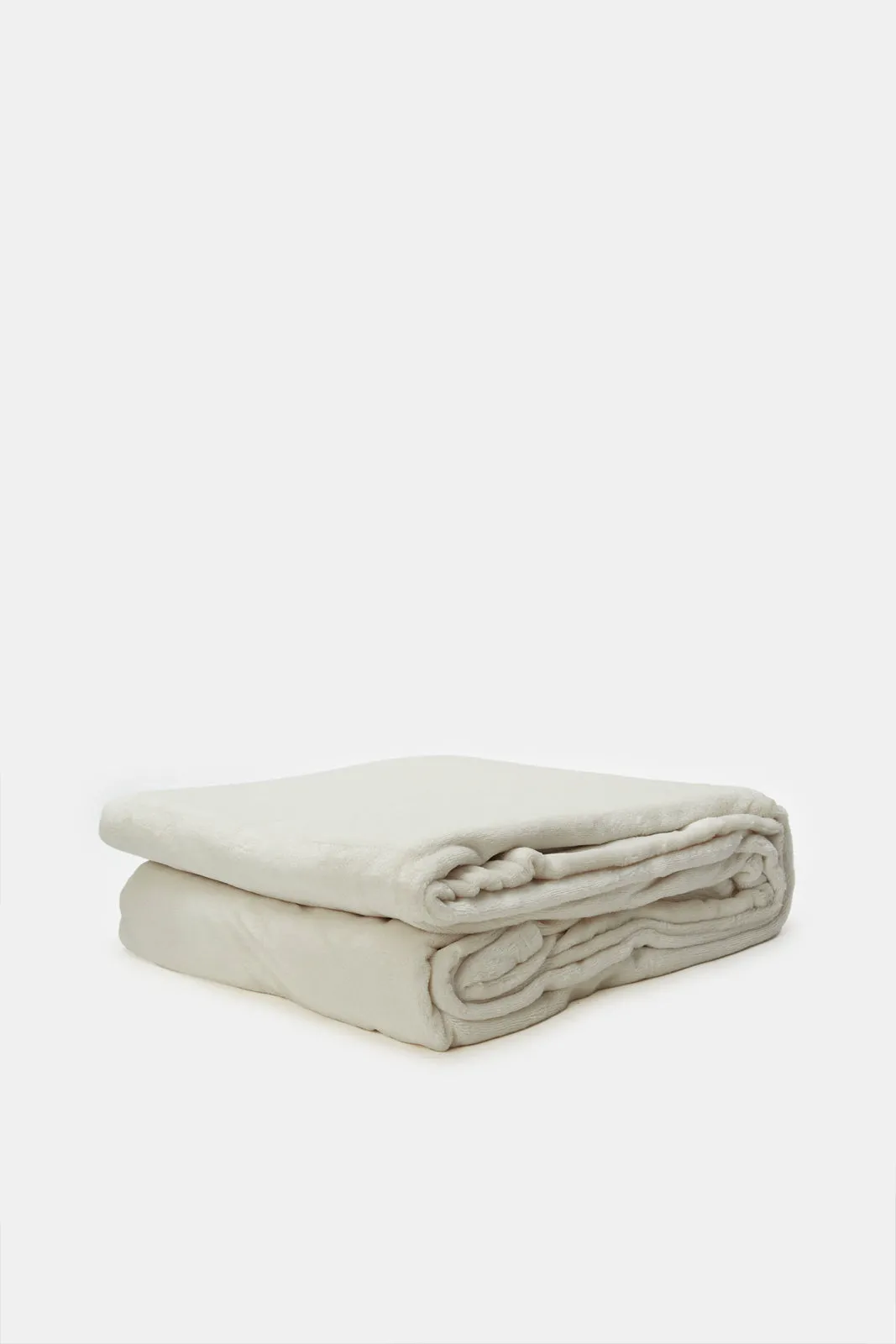 Cream Ultra Soft Blanket- (Single Size)