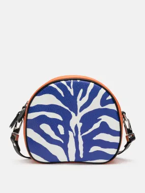 Custom Circle Bag. Custom Round Crossbody Bag. UK Handmade.
