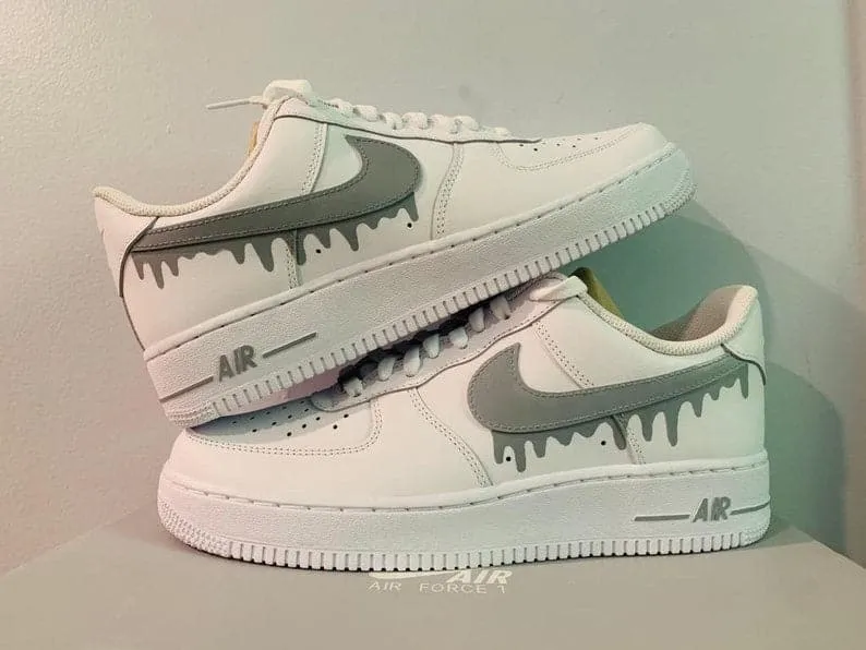 Custom Nike Air Force 1 Any Color Drip