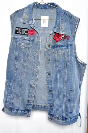 Custom Patch Denim - Vest 3