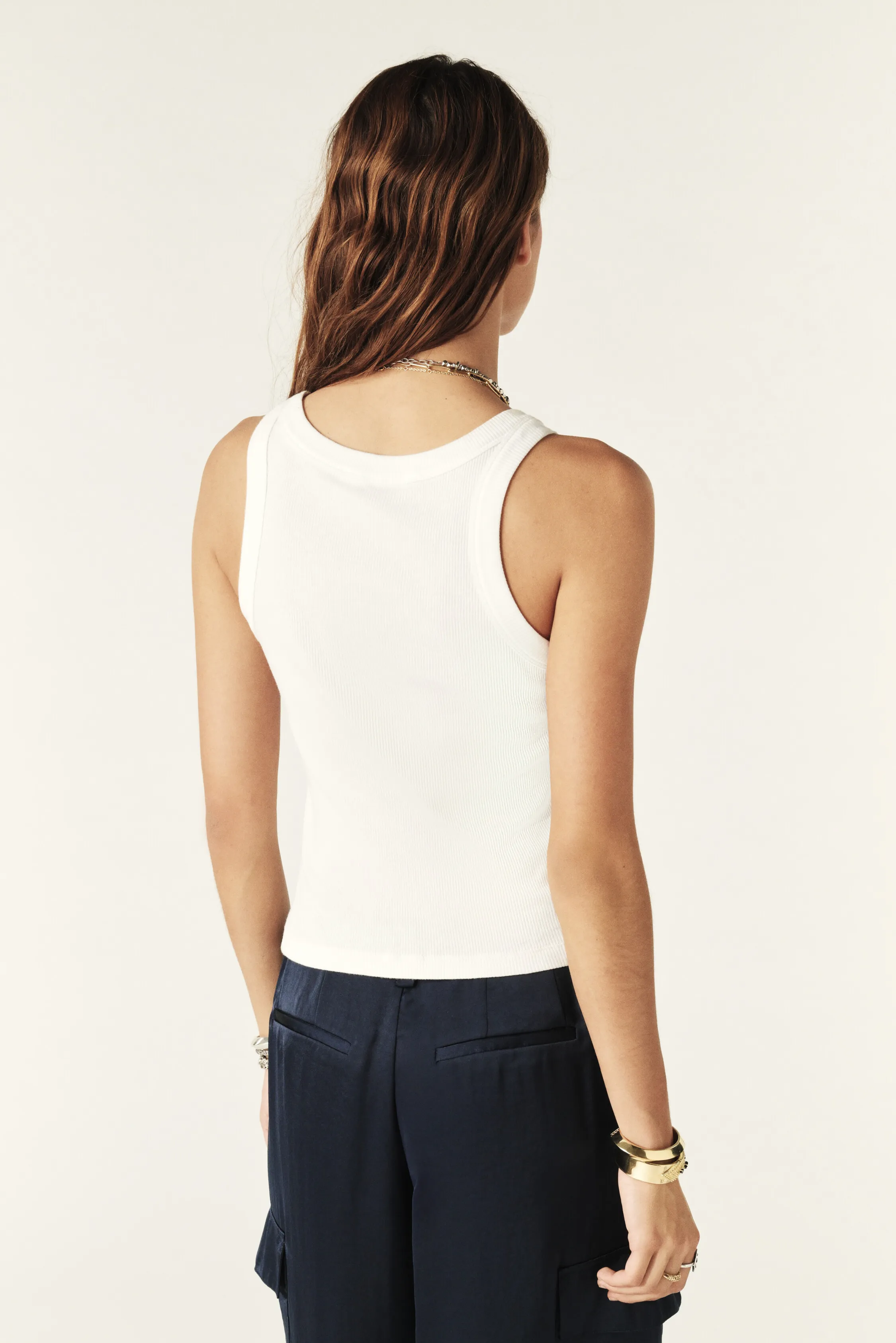 CYNDA sleeveless top