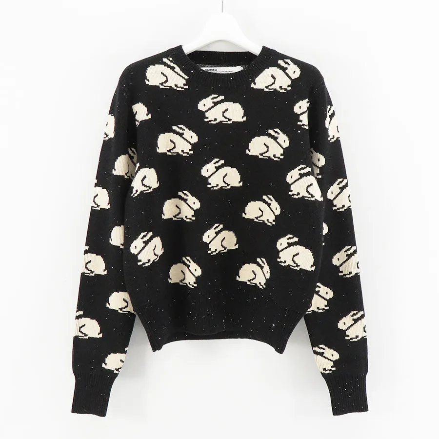 【DAIRIKU/ダイリク】Rabbit Tite Pullover Knit 24AWK-5