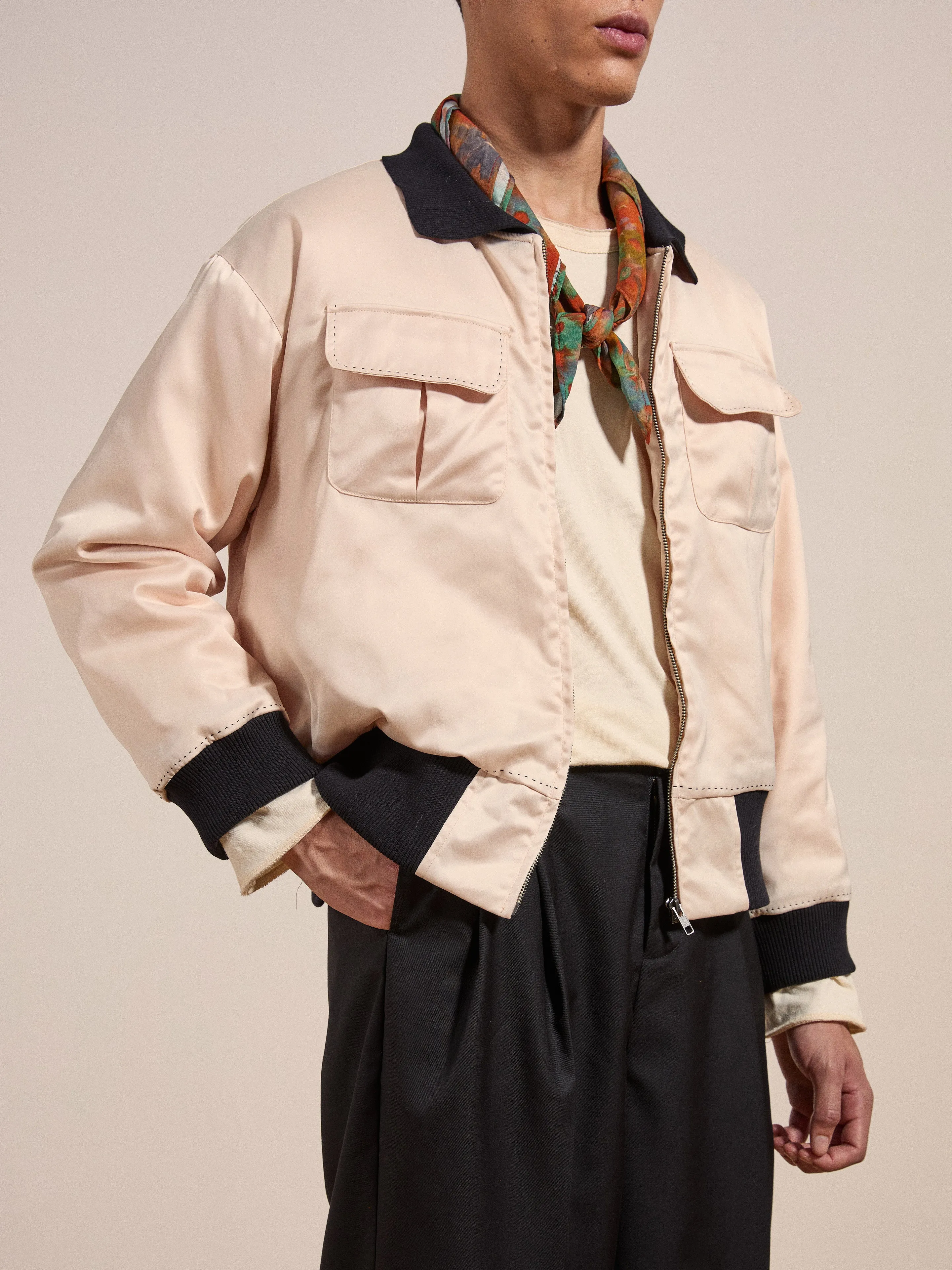 Daman Satin Jacket