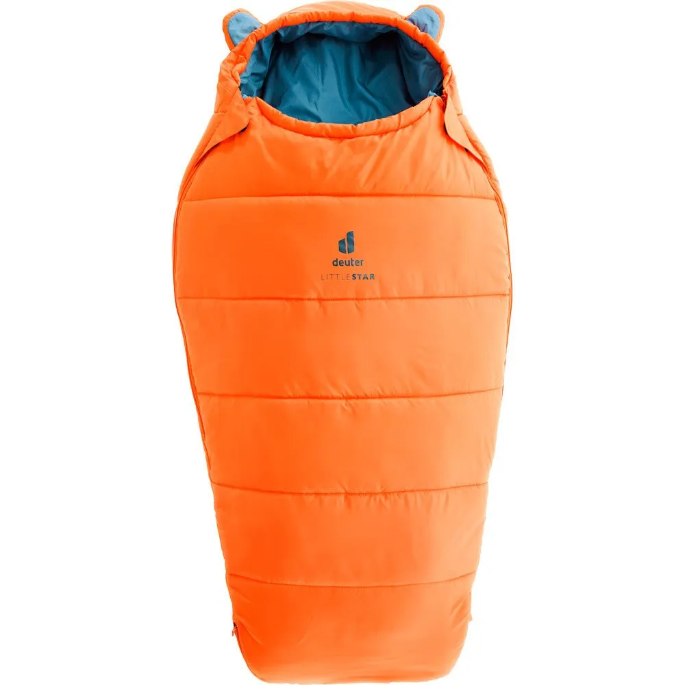 deuter - Little Star Sleeping Bag Kids saffron slateblue