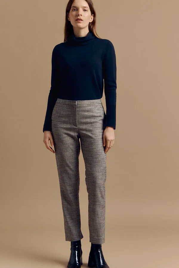 Devernois PUCE HOUNDSTOOTH TROUSERS