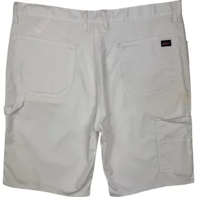 Dickies White Carpenter Workwear Shorts