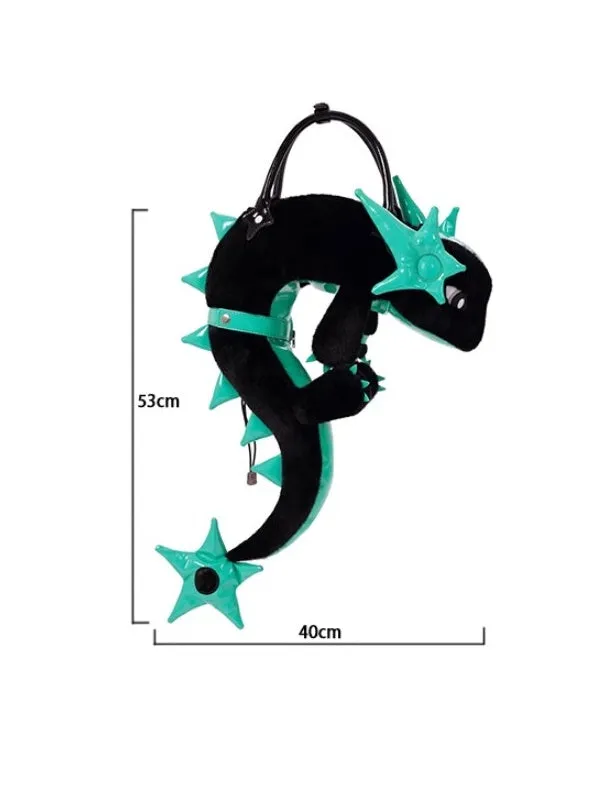 Digital Dragon Design Shoulder Bag