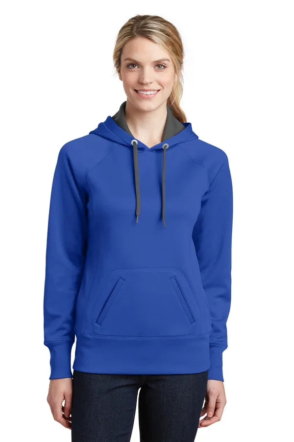 DISCONTINUED  Sport-Tek ®  Ladies Tech Fleece Hooded Sweatshirt.  LST250