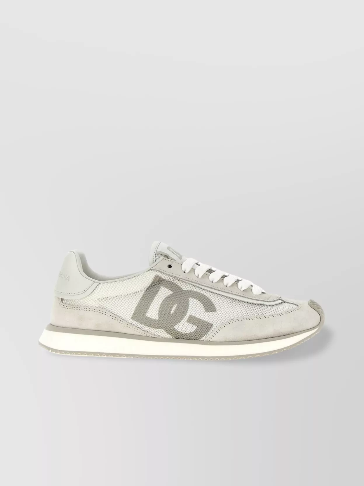 Dolce&​Gabbana   'cushion' sneakers with mesh panels and suede accents