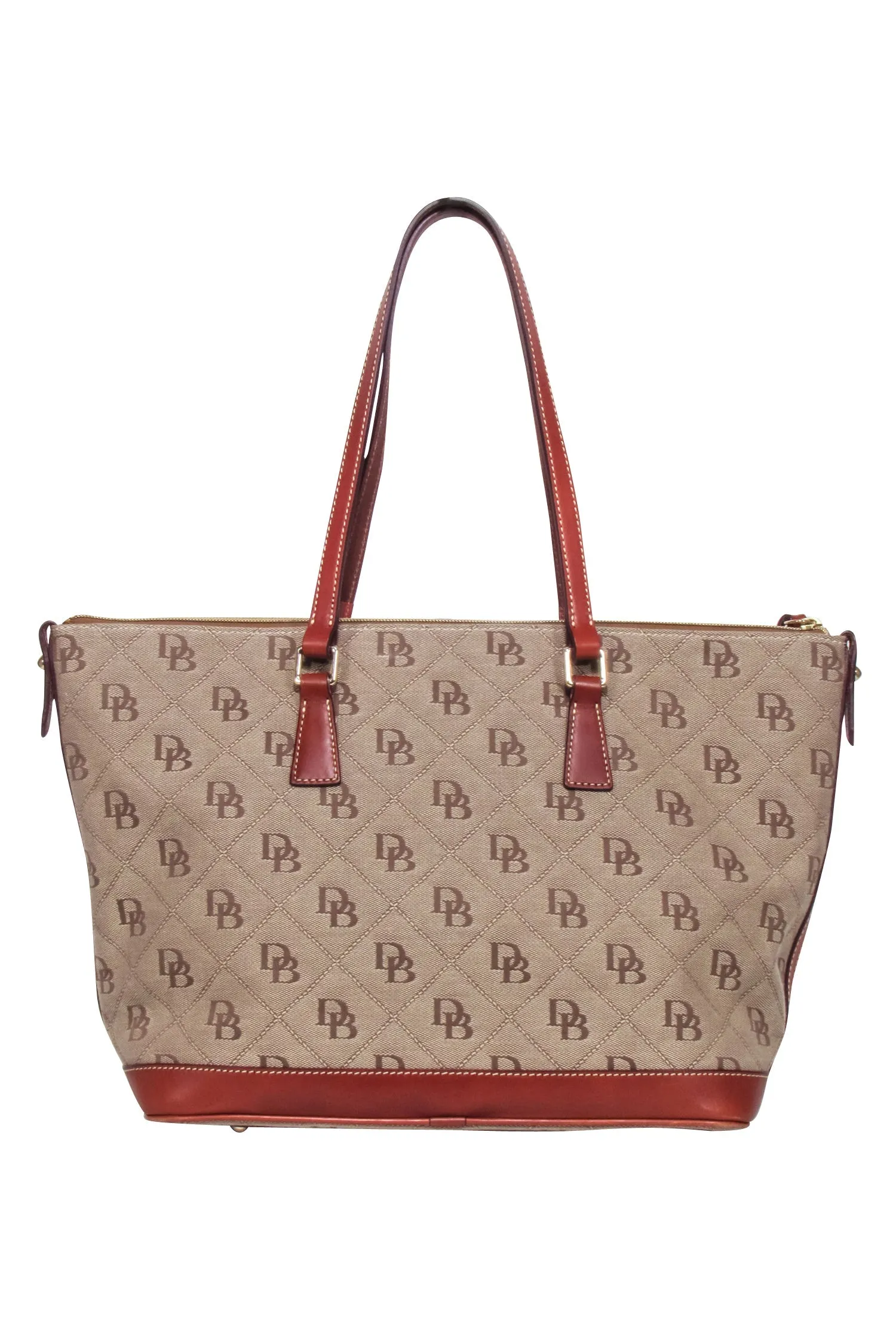 Dooney & Bourke - Brown Monogram Tote
