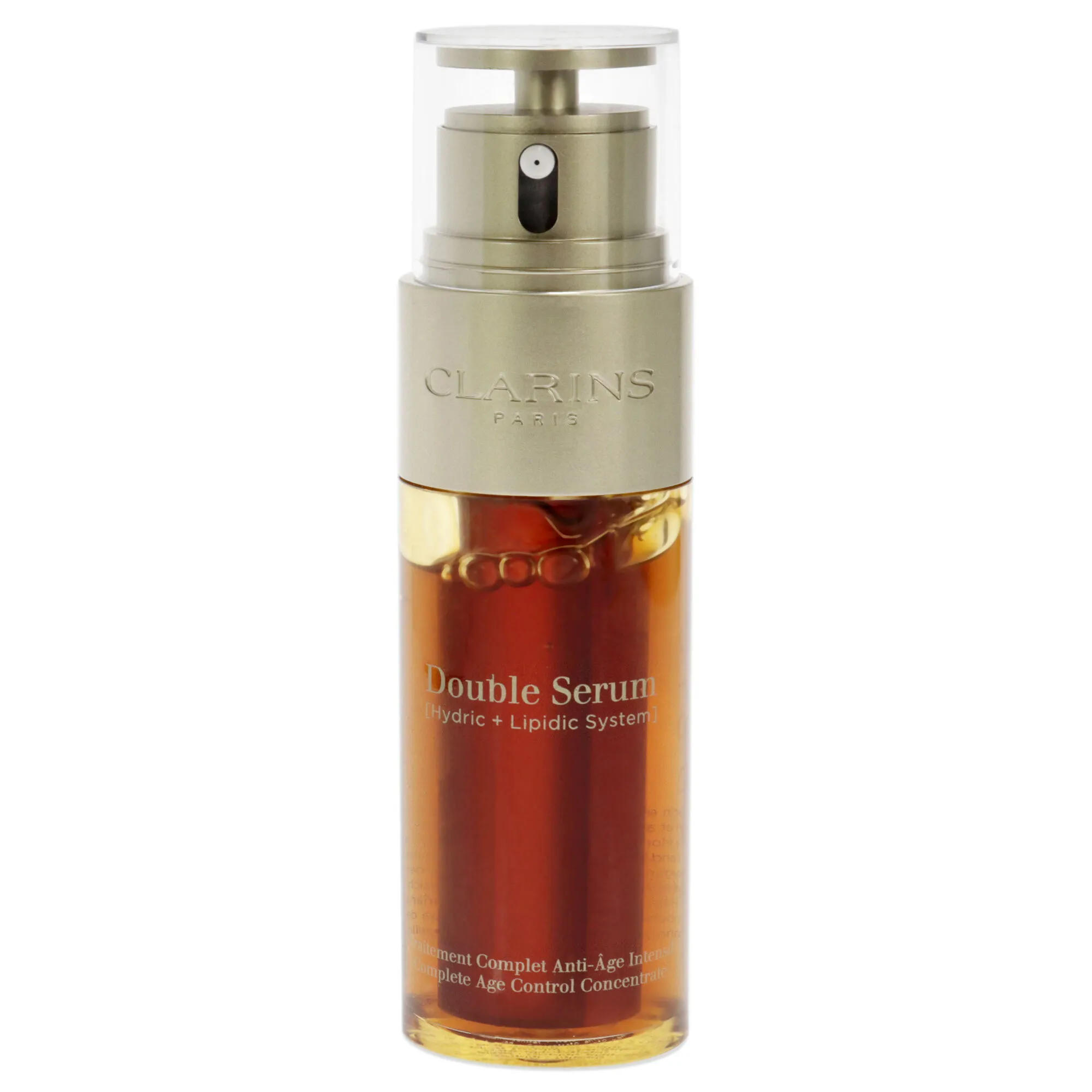 Double Serum Complete Age Control Concentrate by Clarins for Unisex - 1.6 oz Serum