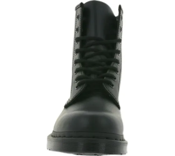 Dr. Martens bottes bottes en cuir véritable 1460 Mono Smooth Black