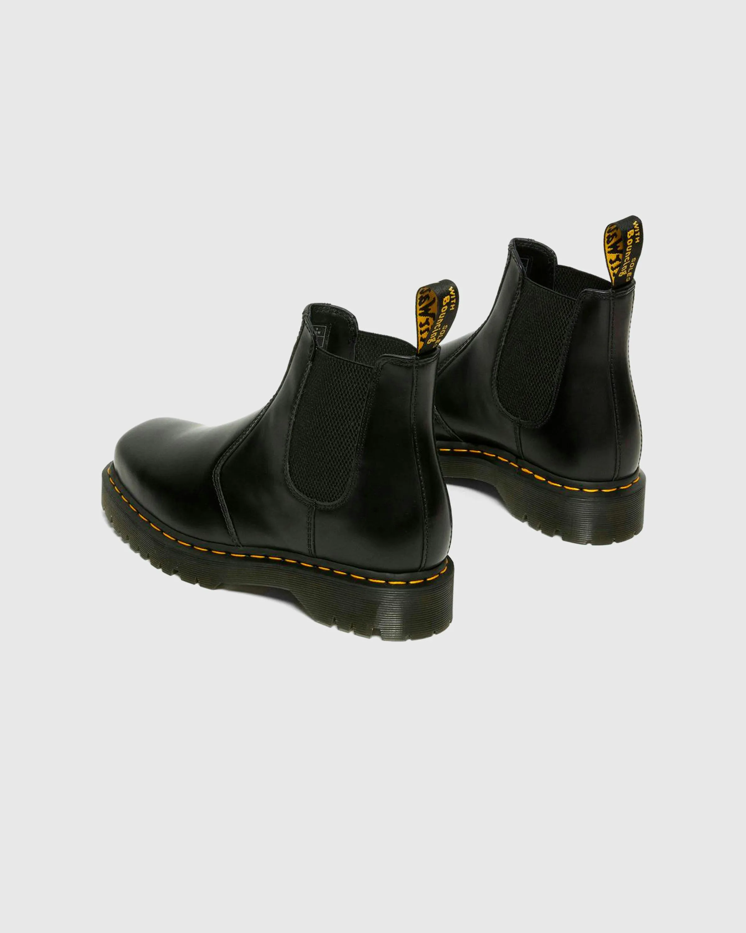 Dr. Martens – 2976 Bex Squared Black Polished Smooth | Highsnobiety Shop