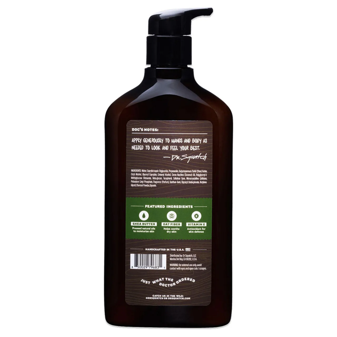 Dr. Squatch Pine Tar Hand & Body Lotion