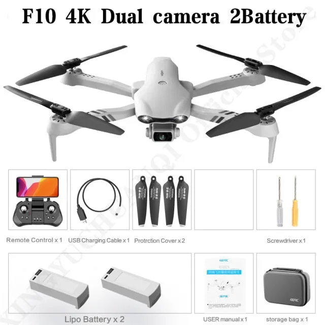 Drone 4K HD dual camera GPS5G wide angle FPV distance 2km professional