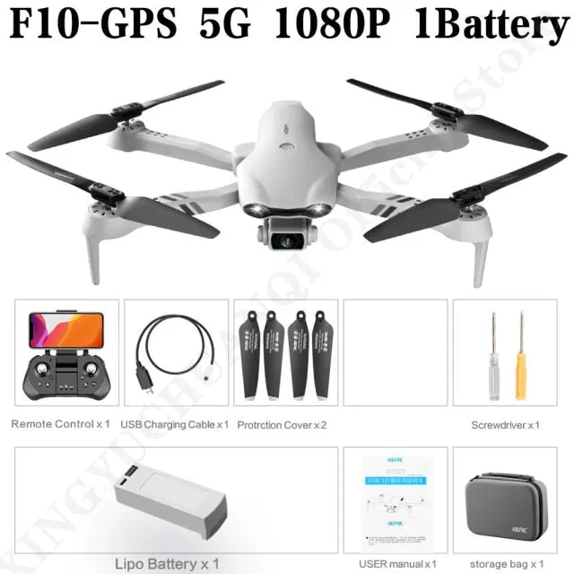 Drone 4K HD dual camera GPS5G wide angle FPV distance 2km professional