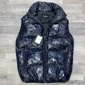 Dsquared2 Vest For Men Blue-Black NO