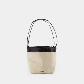 Dumpling Bag - Jil Sander - Leather - Beige