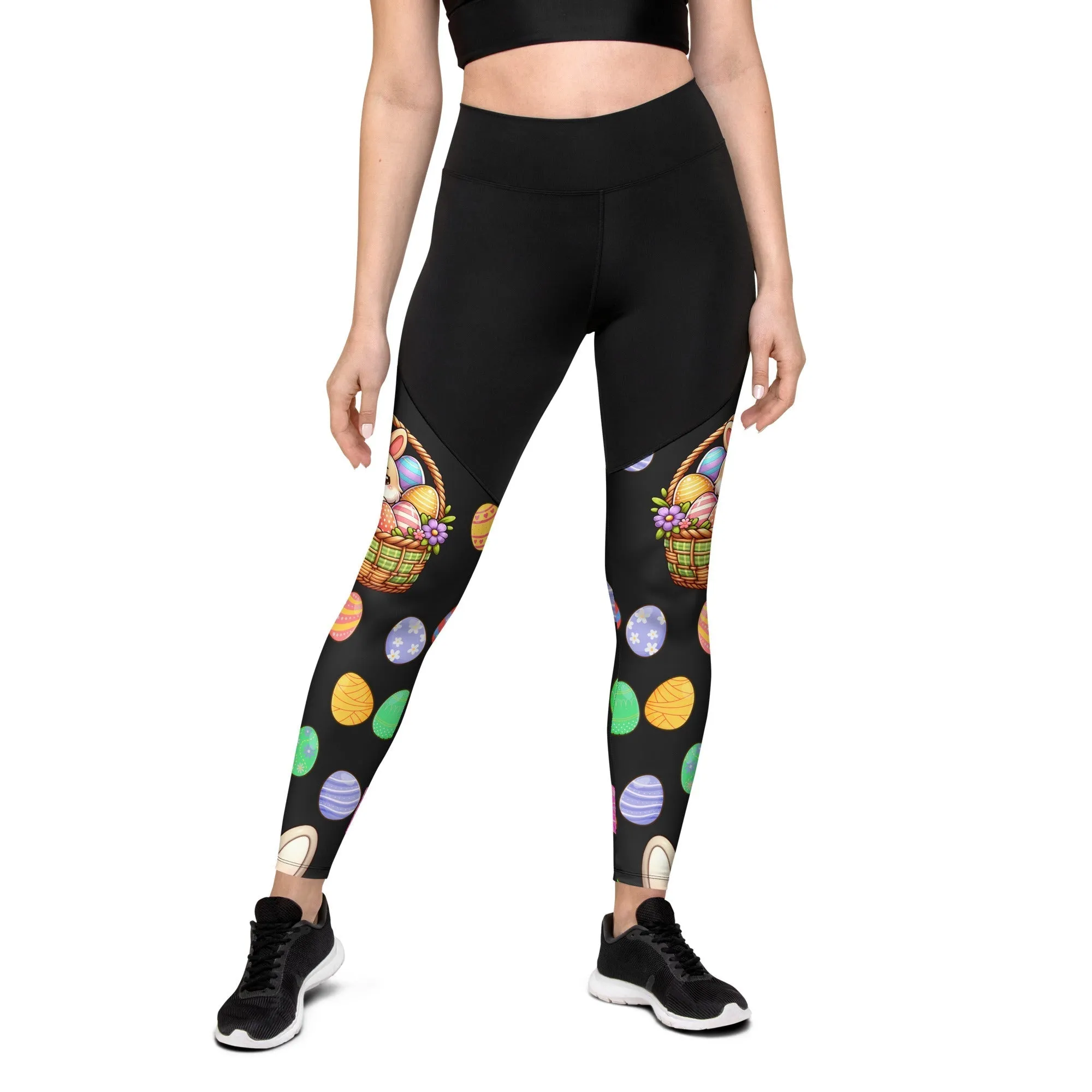 Easter Basket Compression Leggings