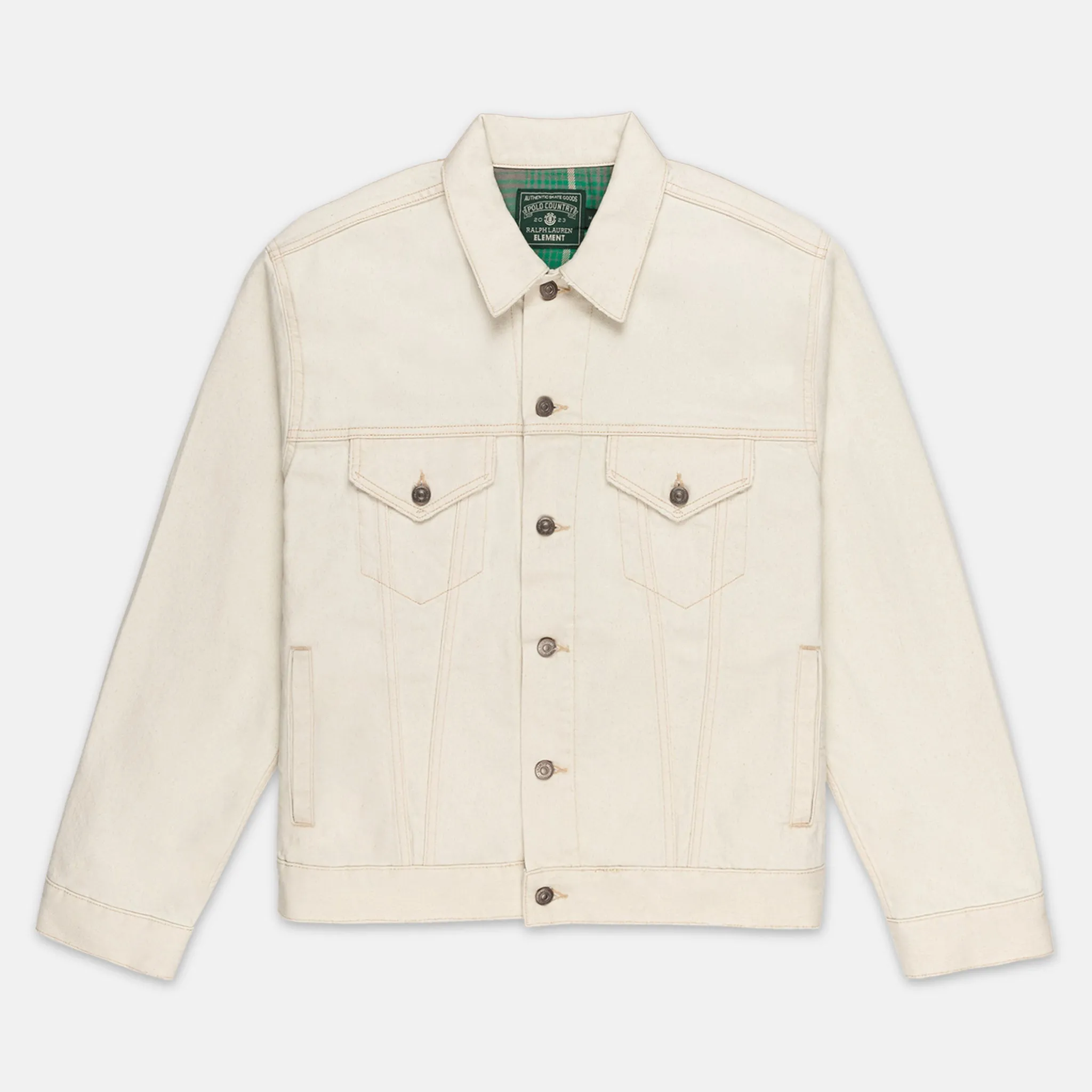 Element Skateboards - Polo Ralph Lauren Trucker Jacket - Natural