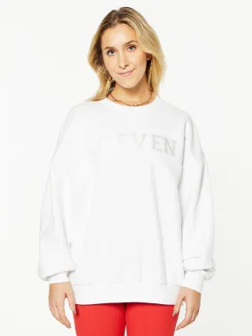 EleVen by Venus Williams | Collegiate Pullover | White