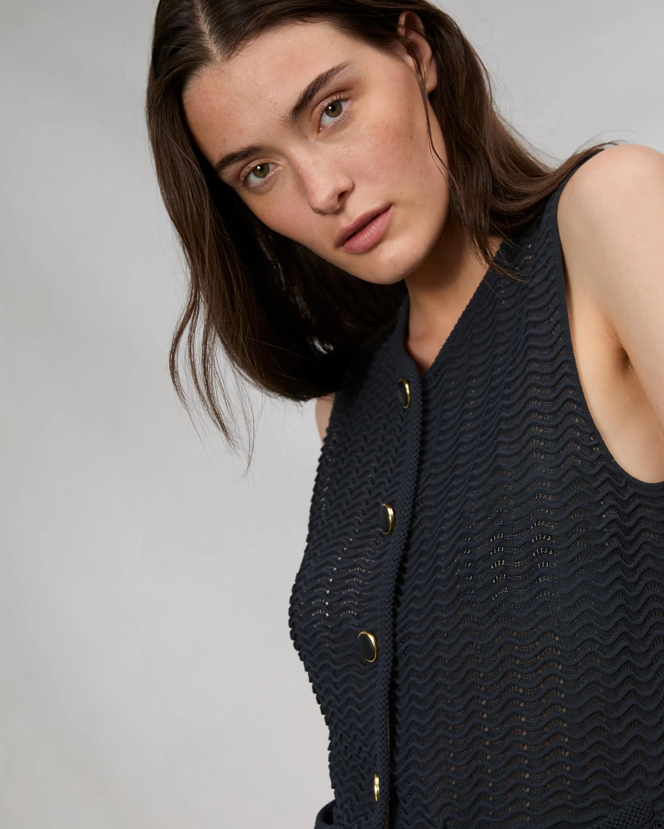 Elisa Cotton Vest
