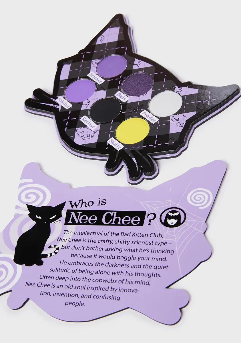 Emily The Strange Nee Chee Cat Eyeshadow Palette-