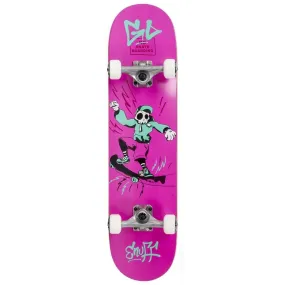 Enuff Skully Factory Complete Skateboard Pink 7.75 x 31.5