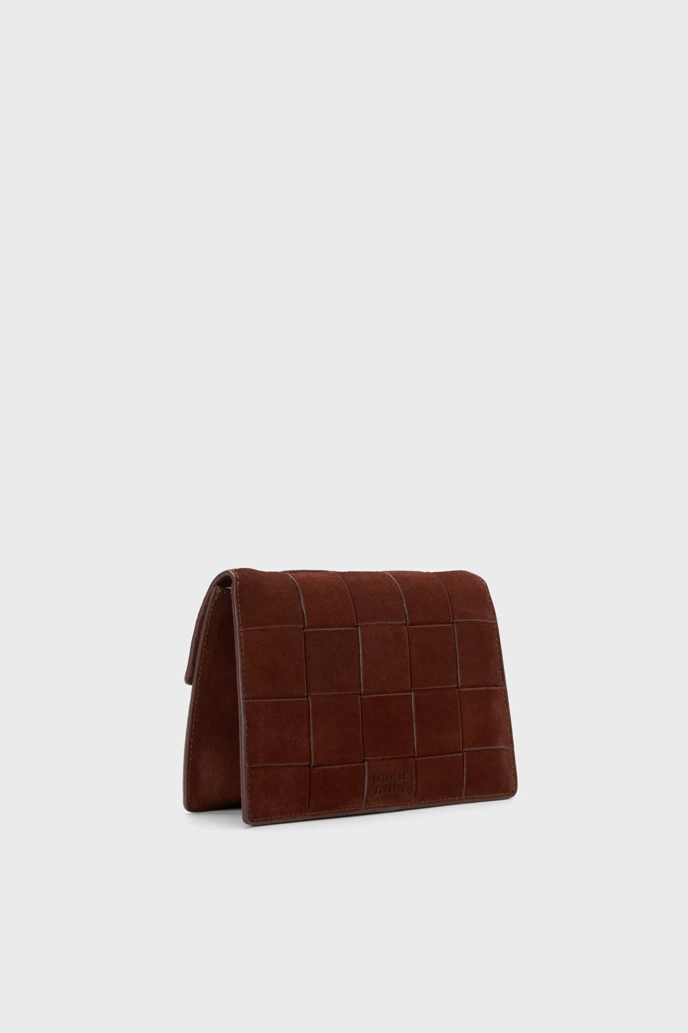 Espresso Suede Delphine Crossbody