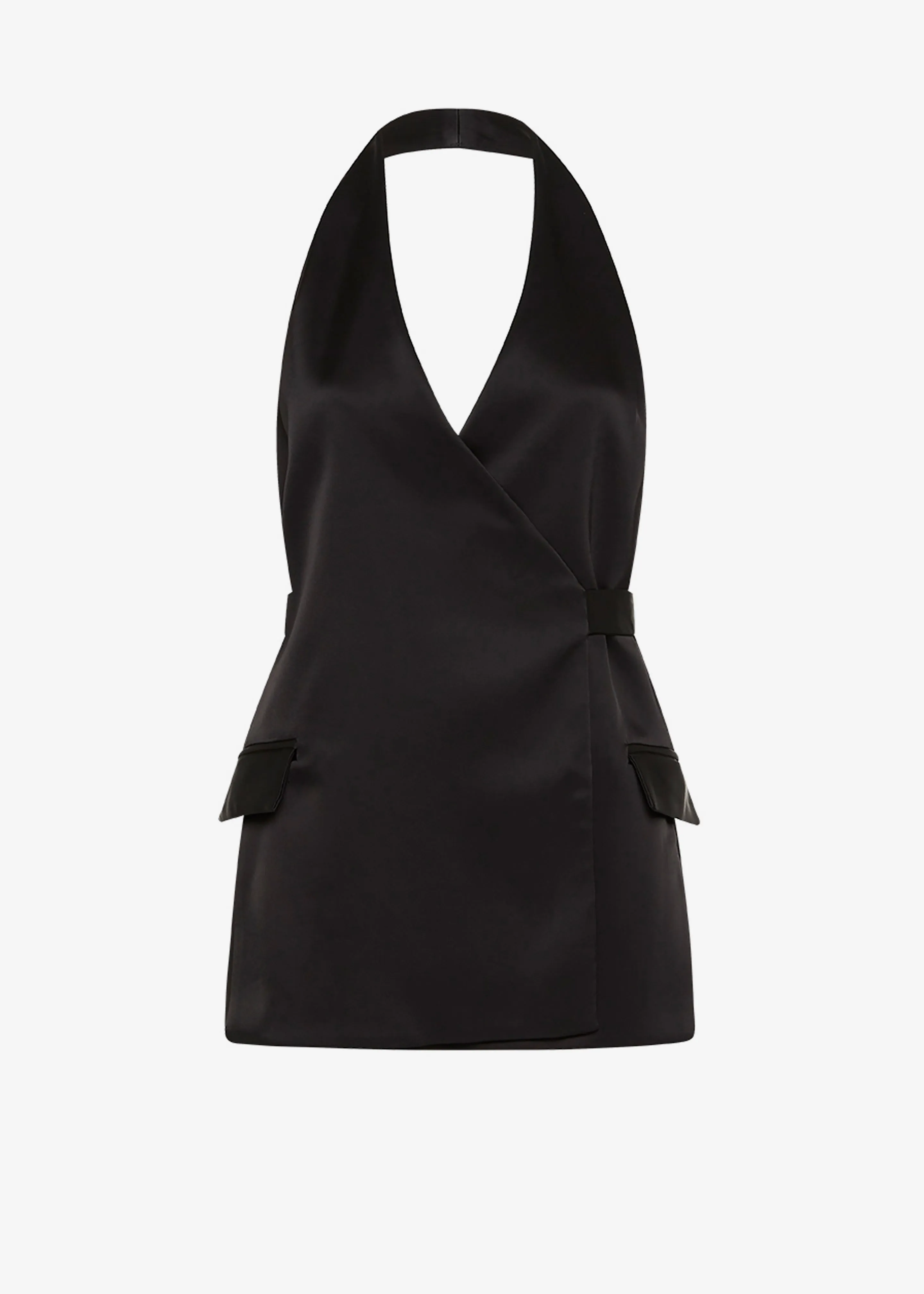 Esse Studios Mono Envelope Vest - Black