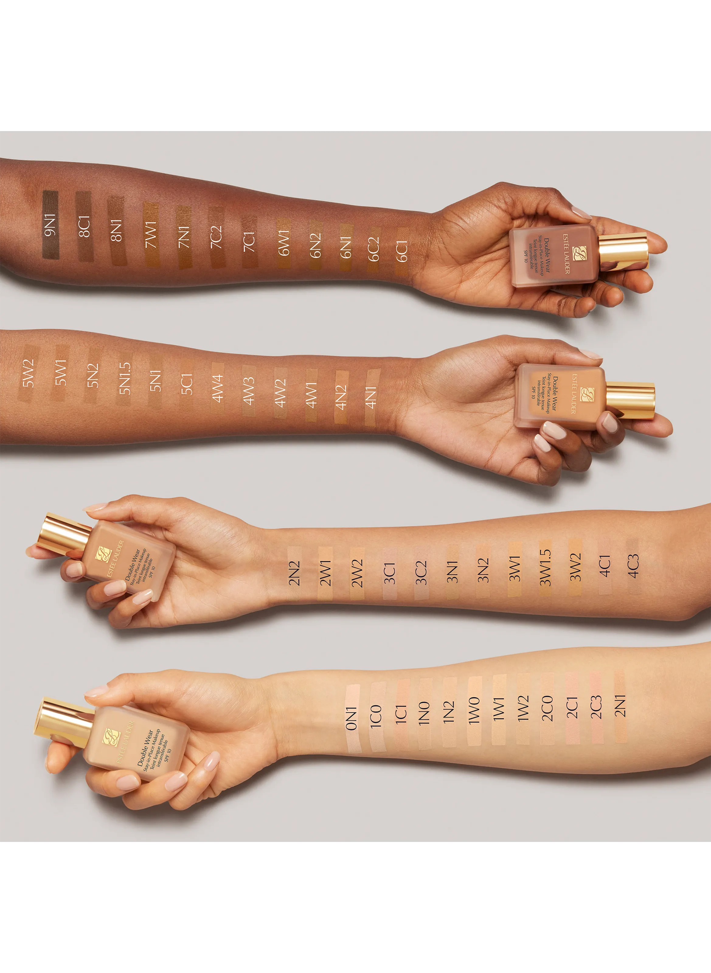 ESTÉE LAUDER  Double Wear - Stay-in-Place Foundation SPF10 - Brown