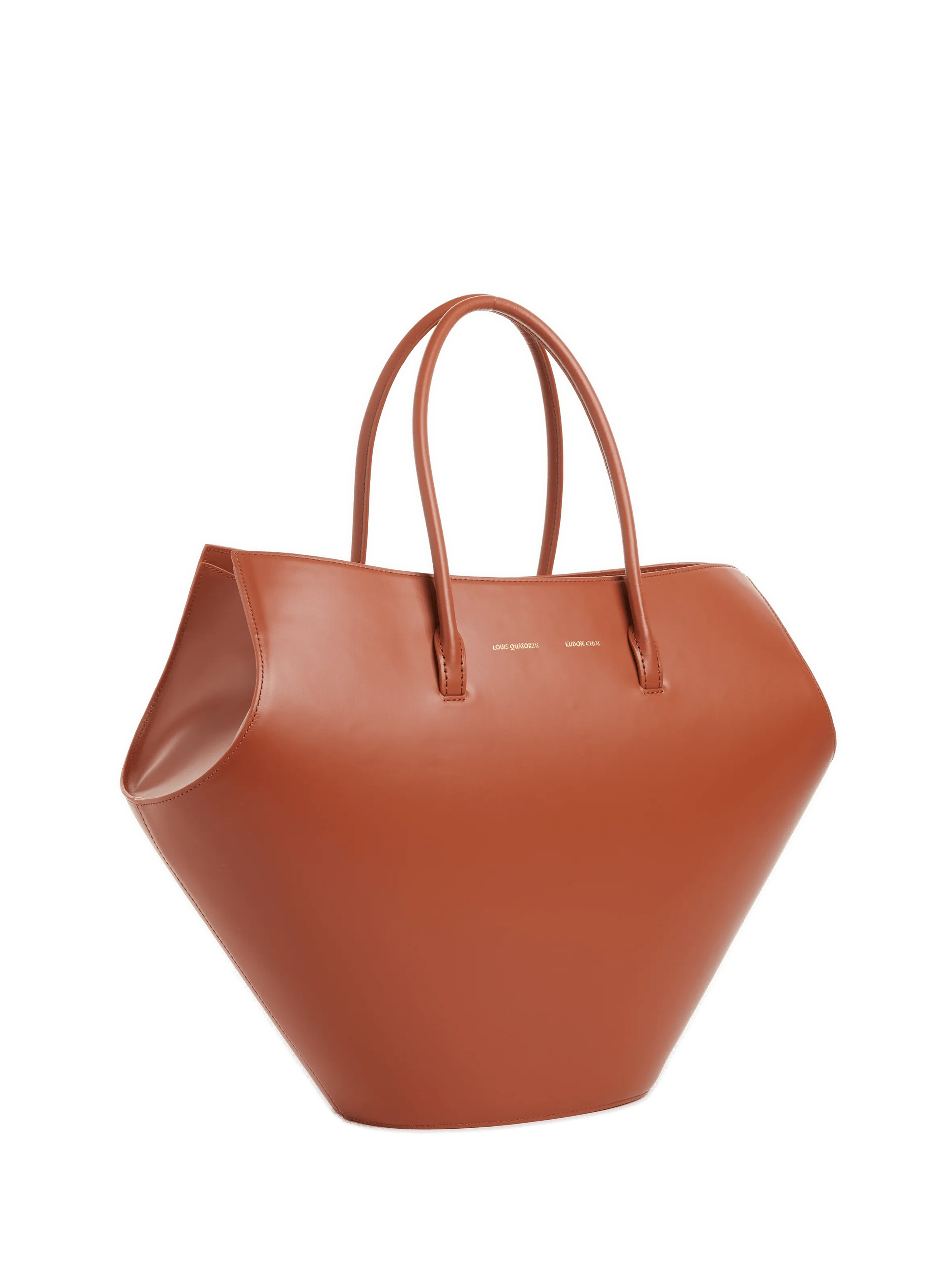 EUDON CHOI  Renata leather shoulder bag - Brown