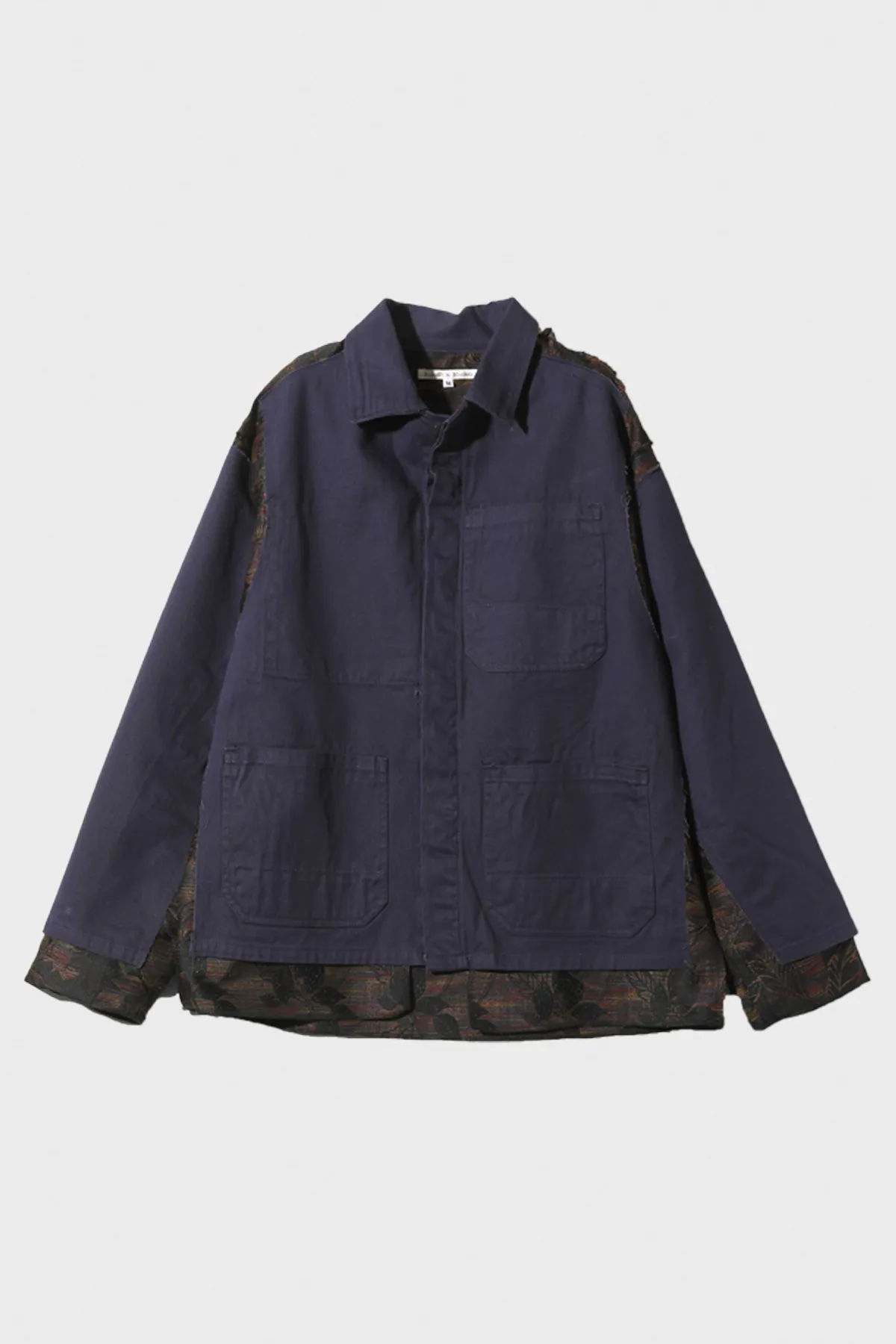 Euro Work Jacket/Covered Jacket - Navy