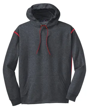 F246 Sport-Tek® Tech Fleece Colorblock Hooded Sweatshirt.