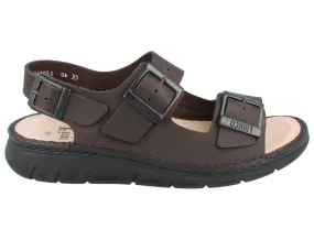 Finn Comfort Mens Nevis-S Sandals - Western Grizzly