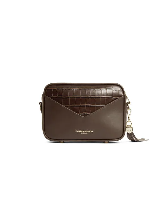 Finsbury       20% Off   |   Save £54  mahogany Crossbody Bag