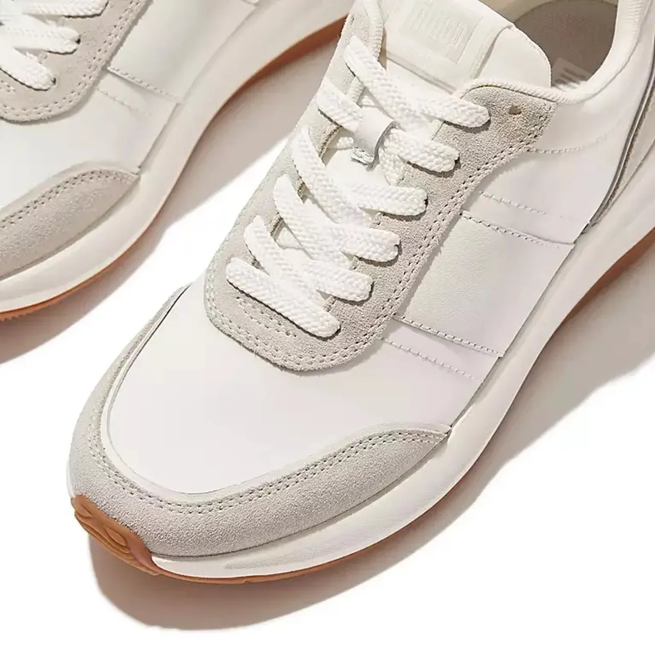 Fitflop F-Mode Flow IK8-646 White & Beige Sneakers