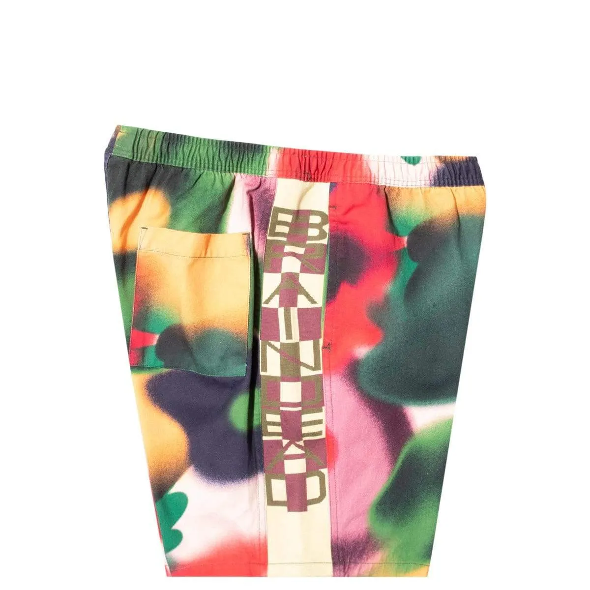 FLORAL WATERCOLOR BEACH SHORT