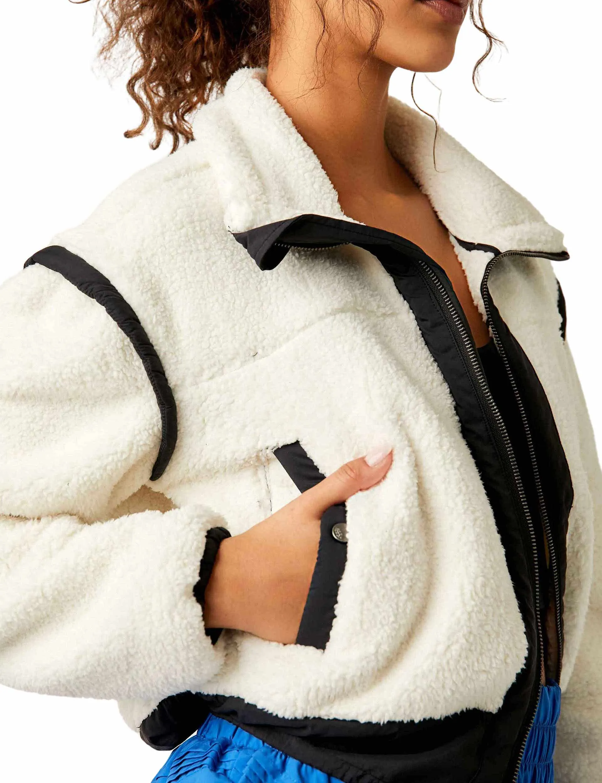 FP Movement Courtside Fleece - Ivory Combo