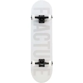 Fracture Skateboards Fade Factory Complete Skateboard White 8.0