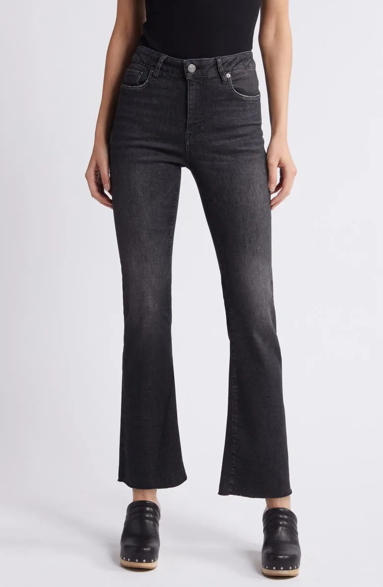 FRAME Le Crop Mini Boot Raw Fray / Claudius