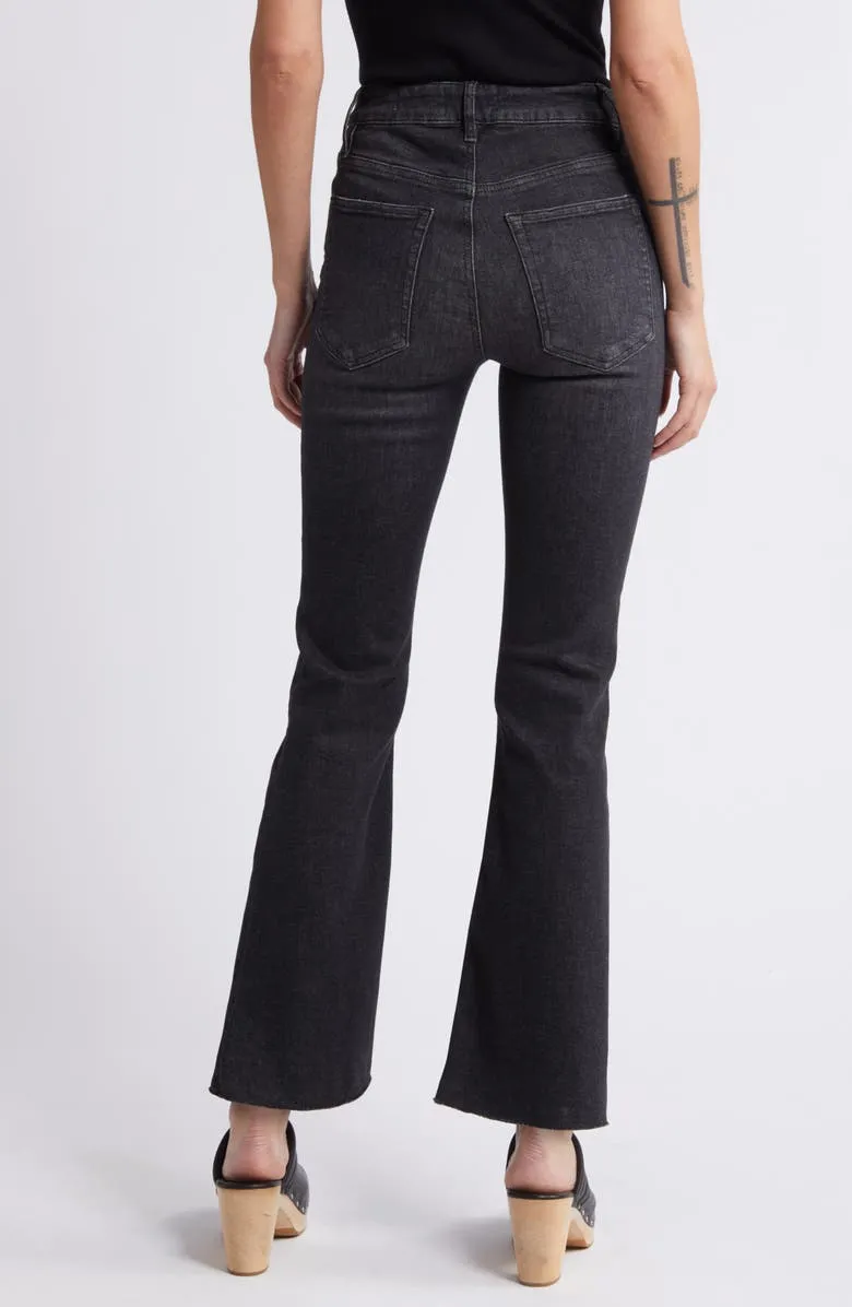 FRAME Le Crop Mini Boot Raw Fray / Claudius