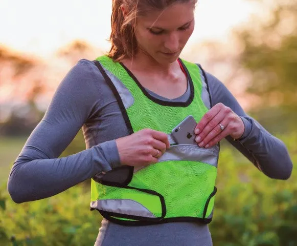 Full-Visibility Reflective Running Vest