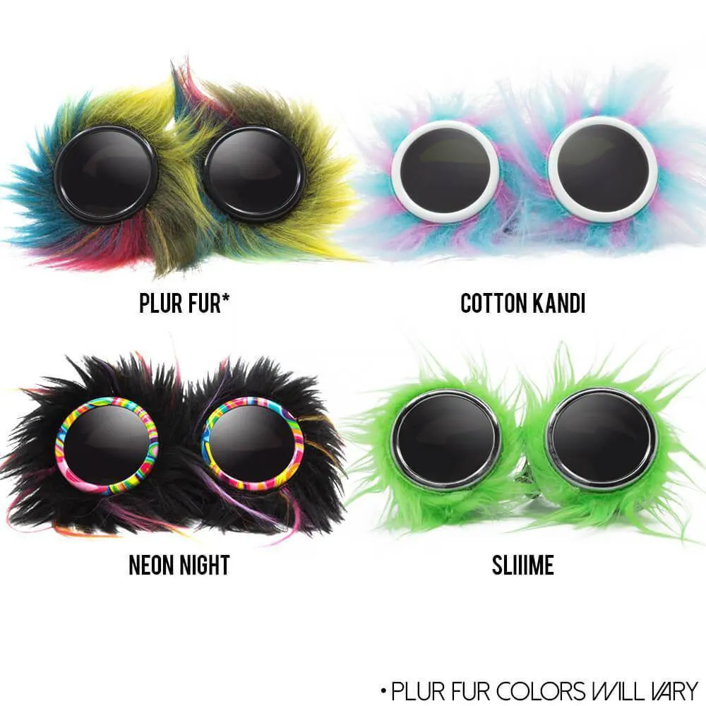Furry Party Animal Kaleidoscope Goggles
