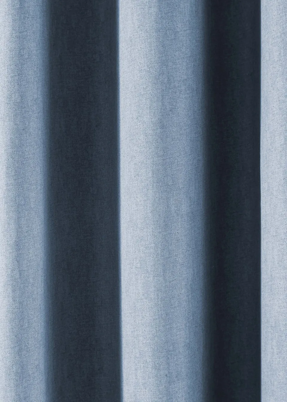 Fusion Sorbonne Blue Eyelet Curtains