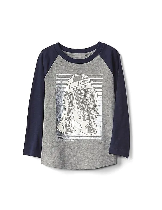 GAP Boys Blue Star Wars™ Glow-In-The-Dark Tee