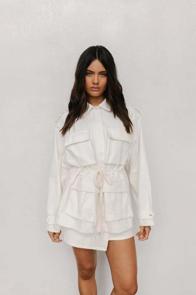 Gemini Jacket - Cream