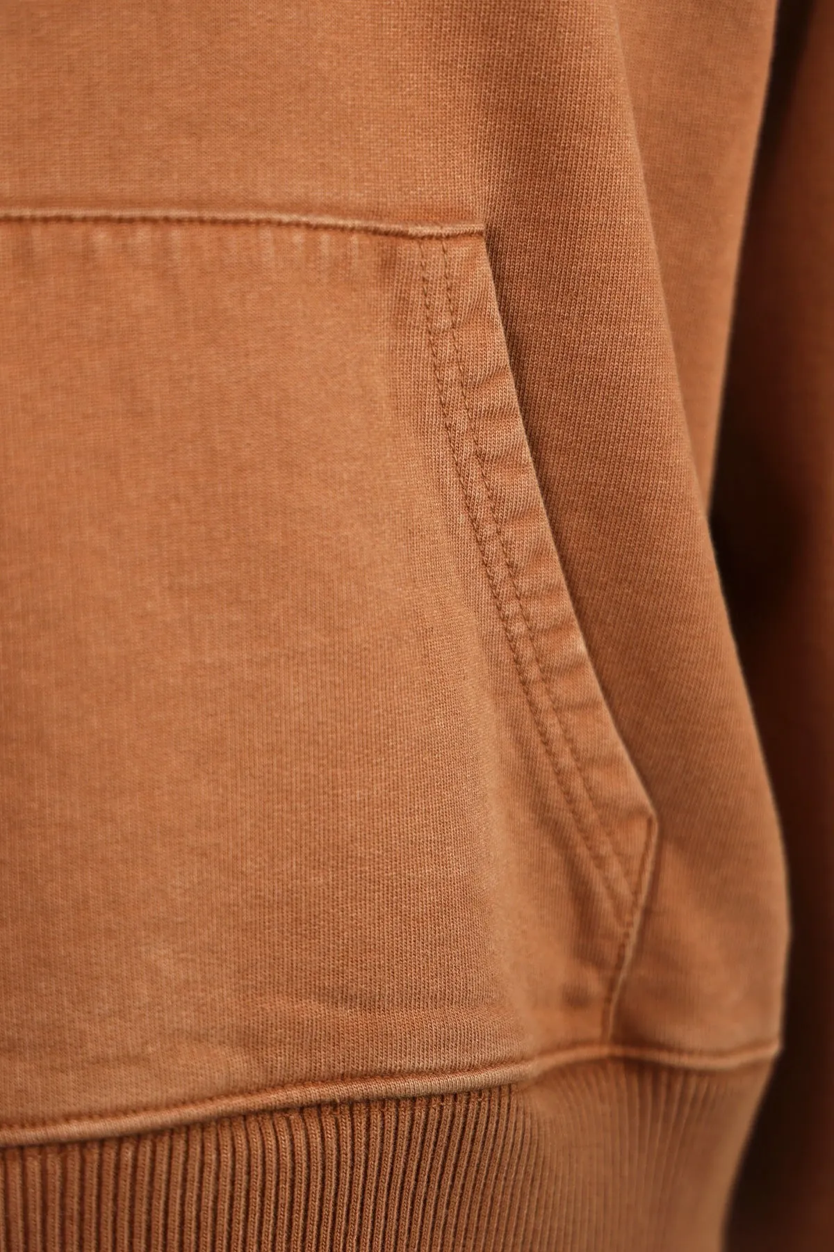 Geo Hoodie - Brown