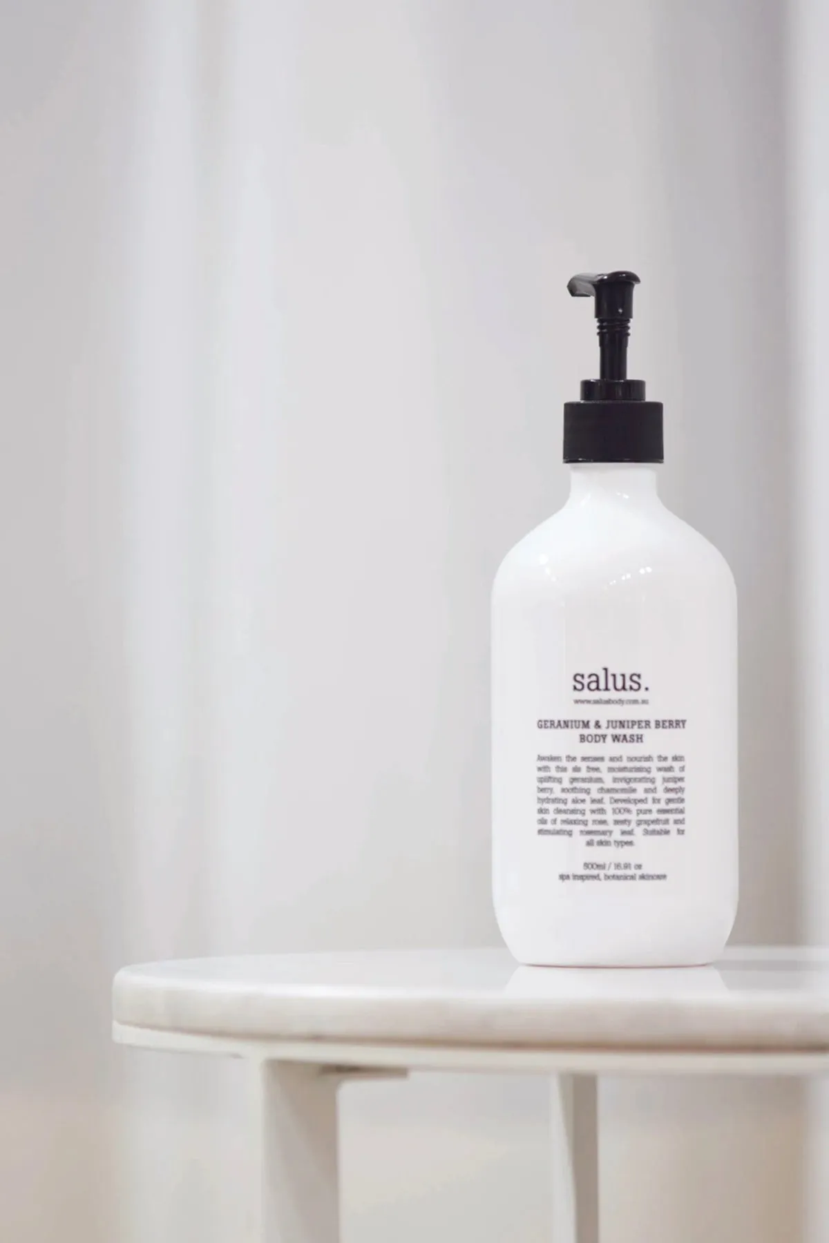 Geranium and Juniper Berry Body Wash